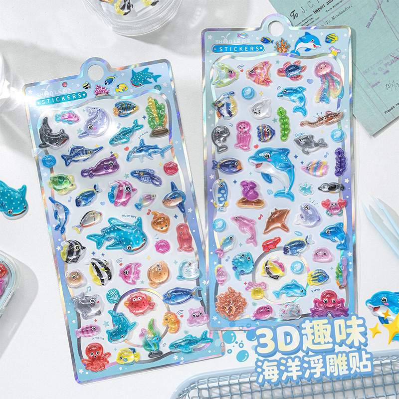 Japanese Lifestyle Products - Adesivi in Cristallo 3D con Vita