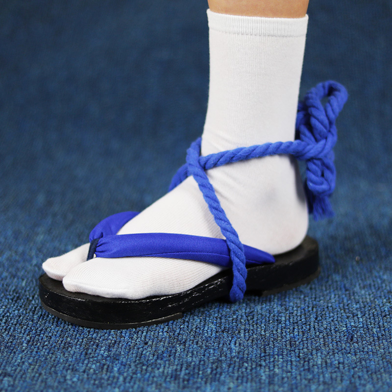 Sandali Geta con cinturini blu - Geta Wooden Sandal recensione e prezzo