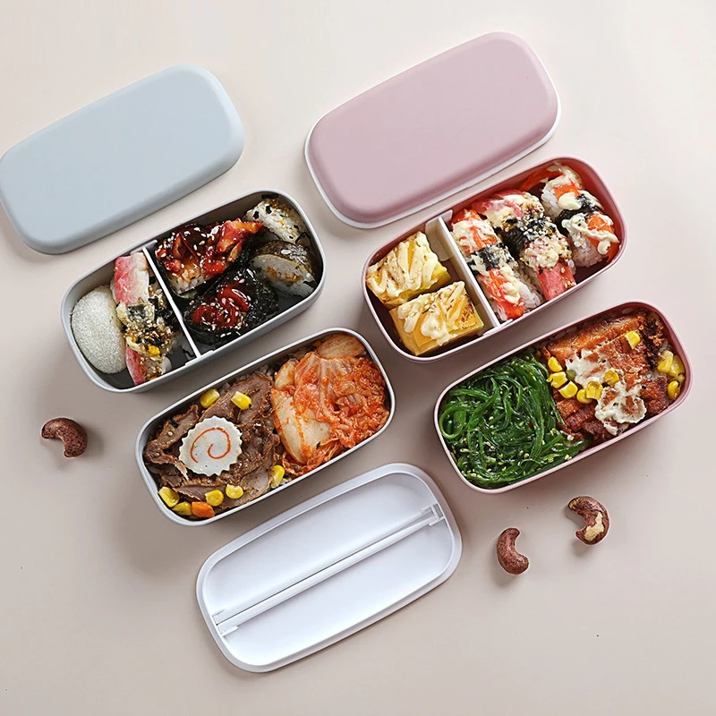 Nuovo cibo portatile a prova d - Bento Box Two Tier recensione e prezzo