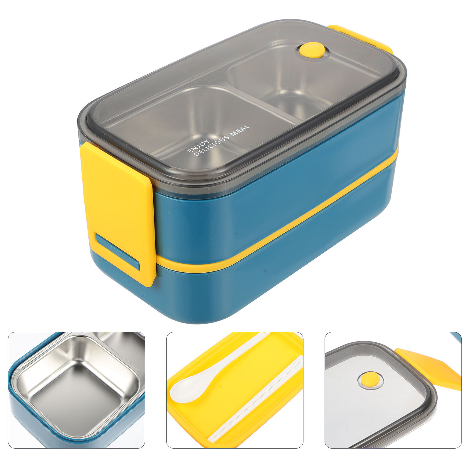 Contenitore per Pranzo in Acci - Bento Box Two Tier recensione e prezzo