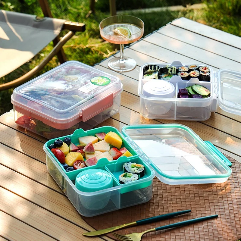 Design con maniglia portatile  - Bento Box Two Tier recensione e prezzo